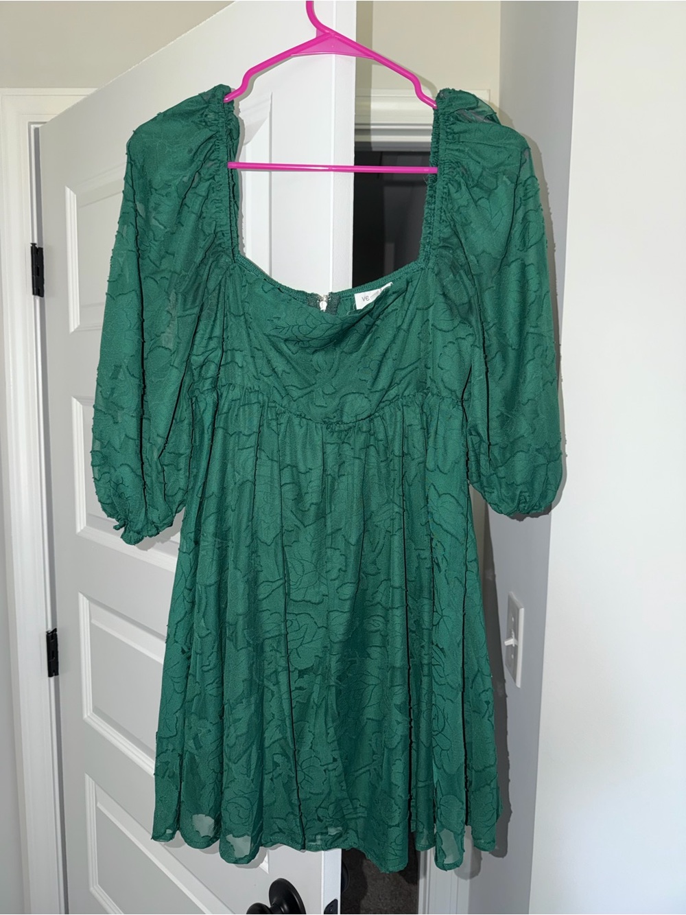 Vestique Green Lace Dress